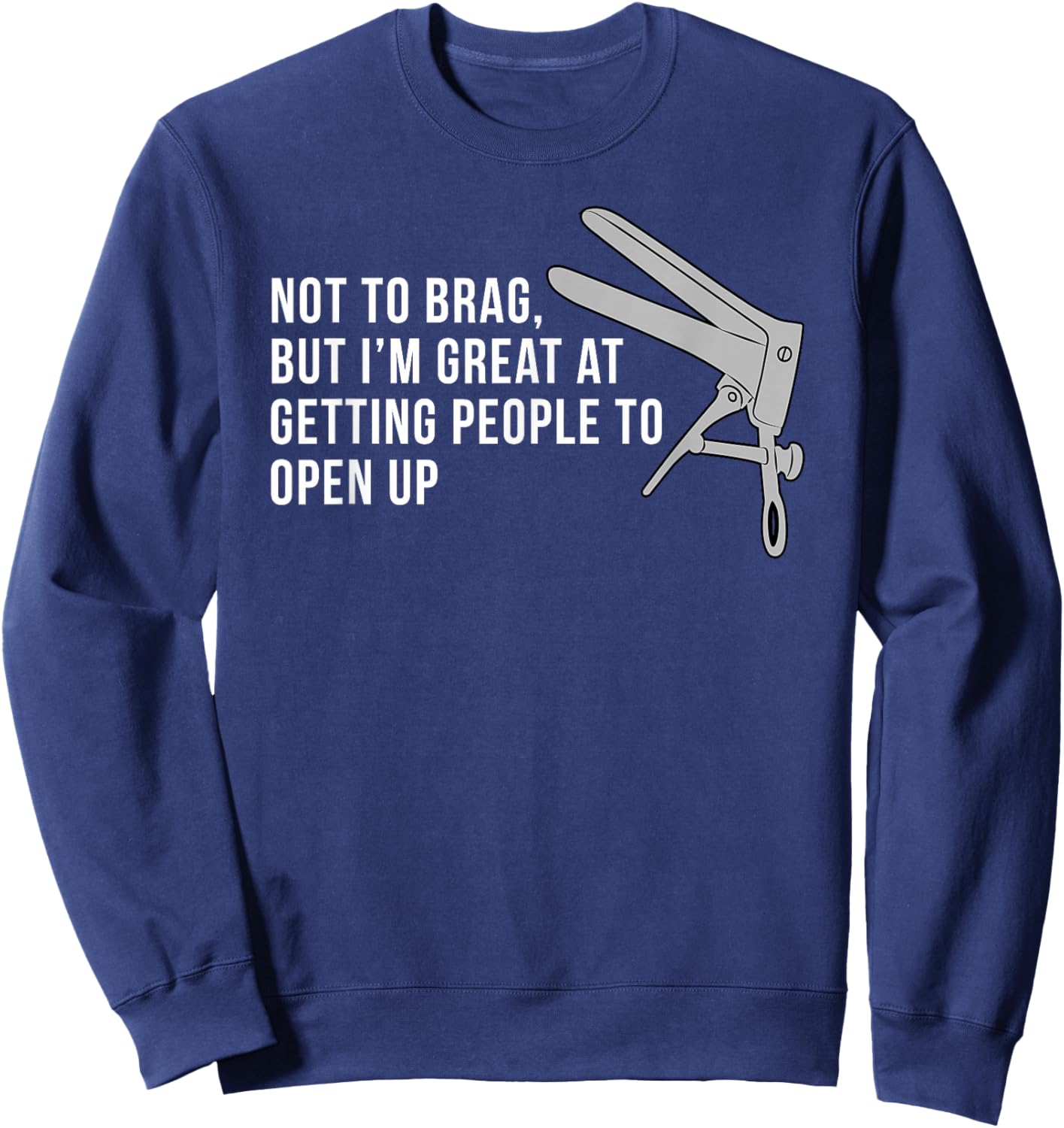 Funny OBGYN Appreciation OB/GYN Best OBGYN OB-GYN Sweatshirt - Sweatshirt | Navy