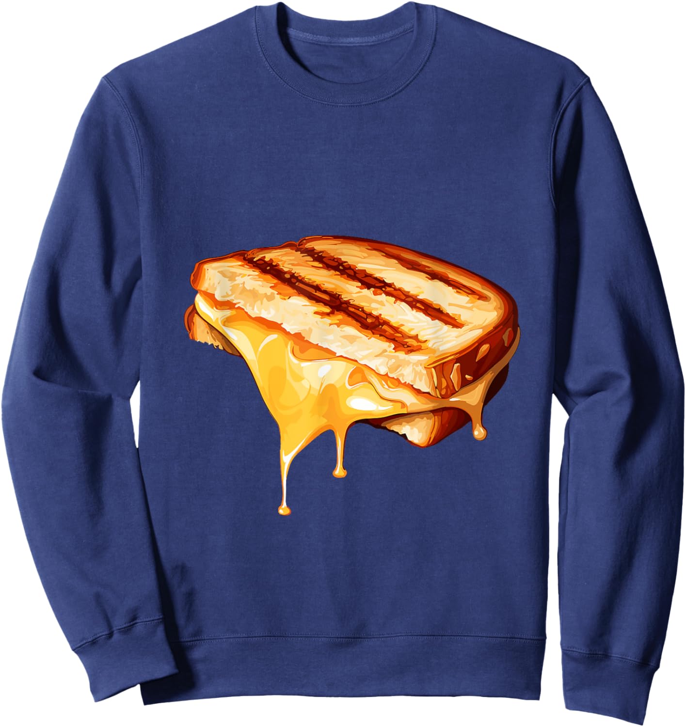 Grilled Cheese Sandwich life Sweatshirt - Sweatshirt | Navy
