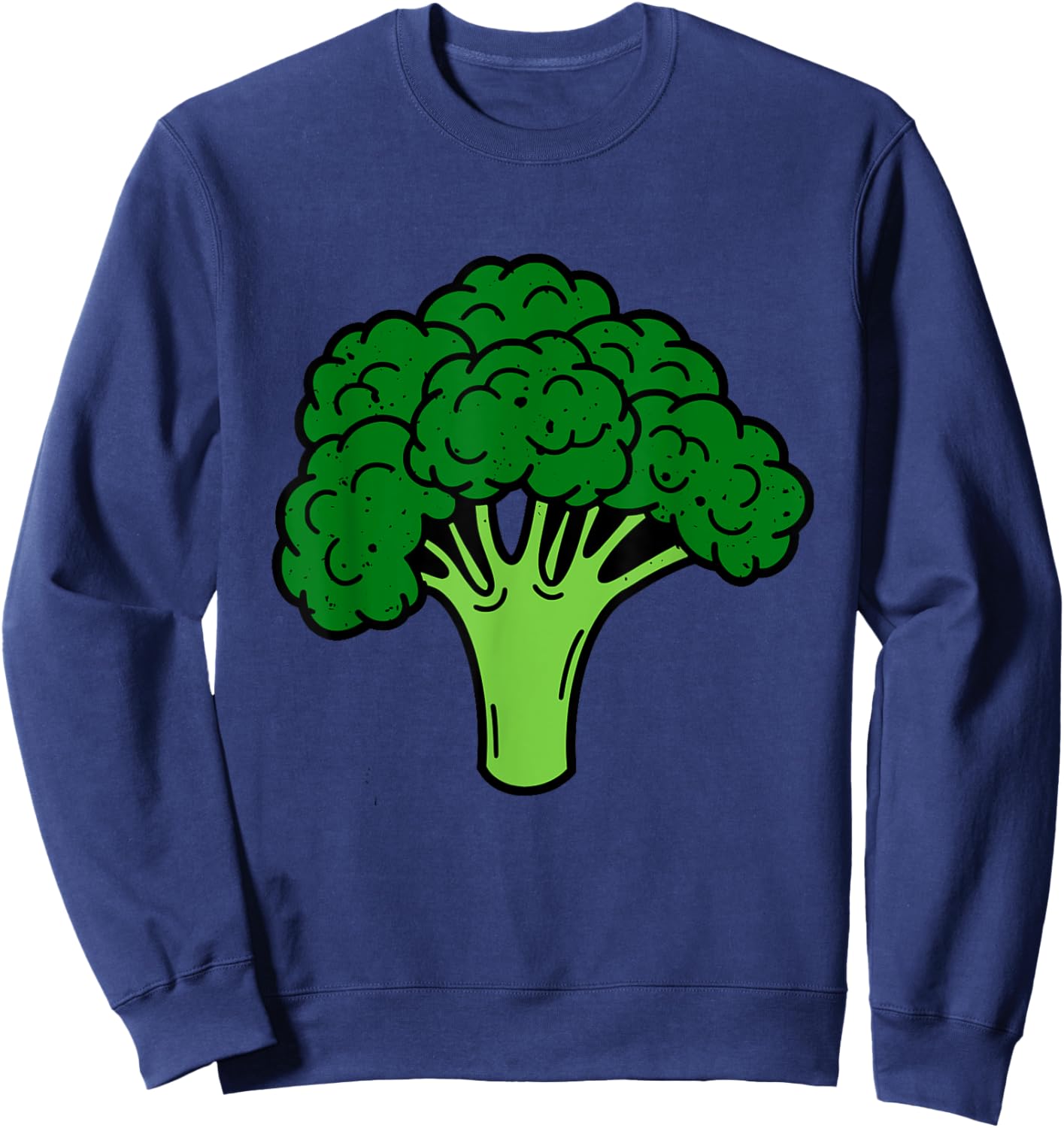 Broccoli Halloween Costume Matching Group Adult Kids Toddler Sweatshirt - Sweatshirt | Navy