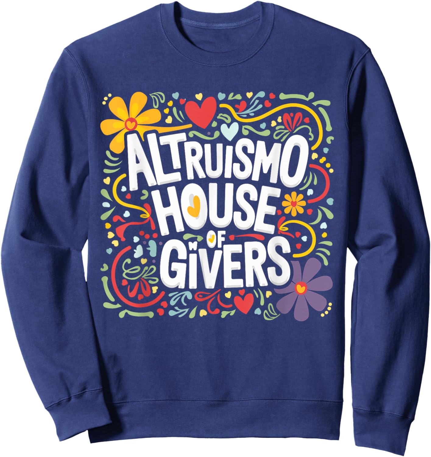 ALTRUISMO House of Givers, RCA Givers School Spirit Sweatshirt - Sweatshirt | Navy