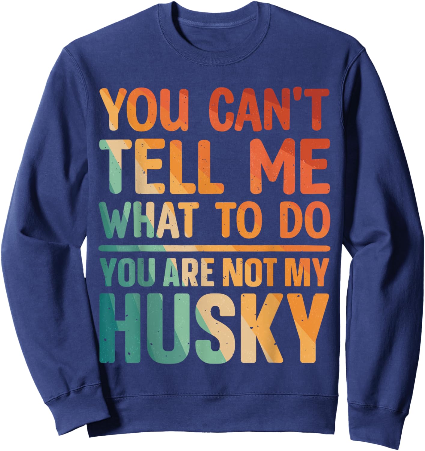 Husky Design Women Siberian Husky Dog Husky Lover Sweatshirt - Sweatshirt | Navy