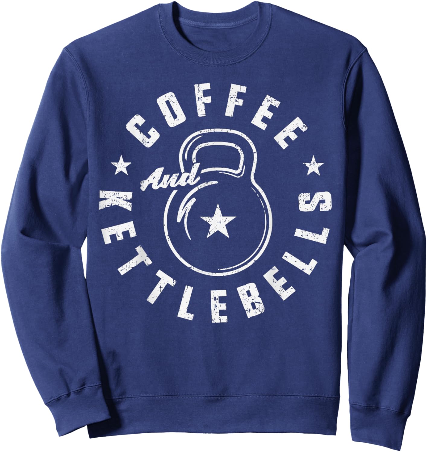 Coffee And Kettlebells Sweatshirt - Sweatshirt | Navy