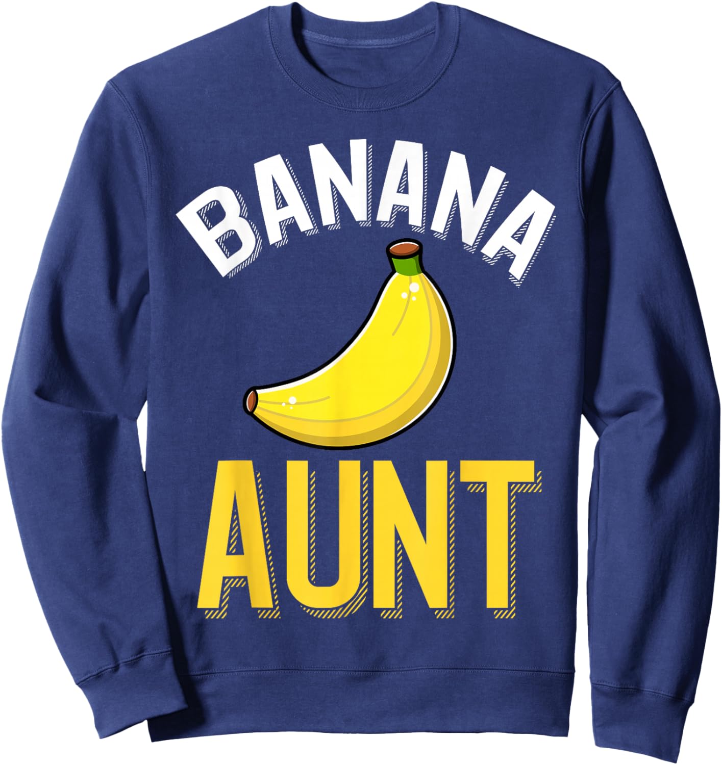 Banana Aunt Sweatshirt - Sweatshirt | Navy