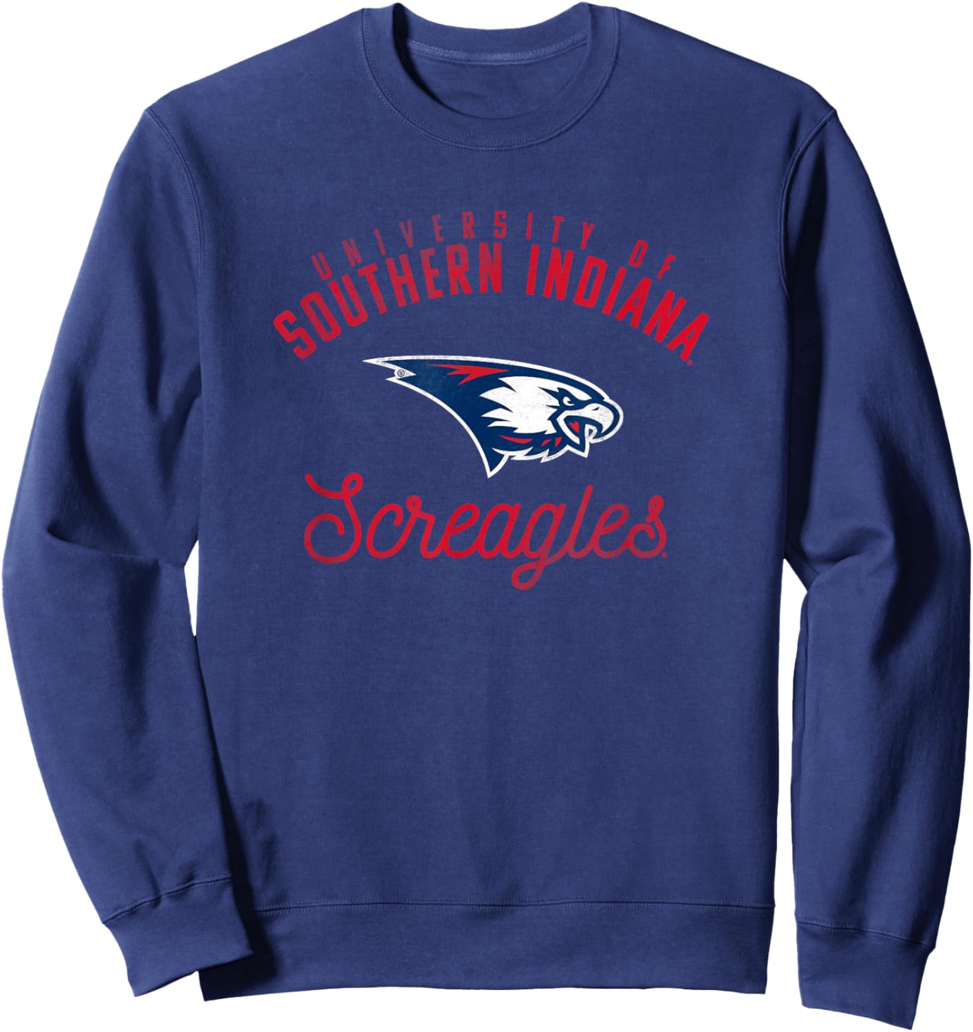University of Southern Indiana USI Eagles Logo Sweatshirt - Sweatshirt | Navy