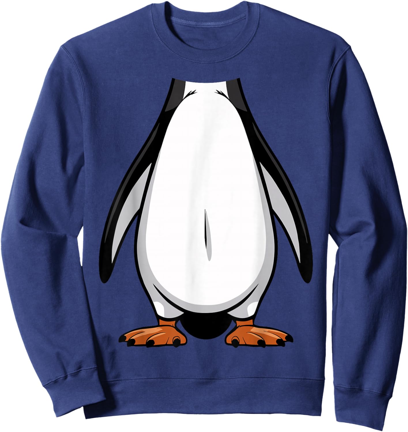 Penguin Halloween Outfit Funny Simple Kids Costume Sweatshirt - Sweatshirt | Navy
