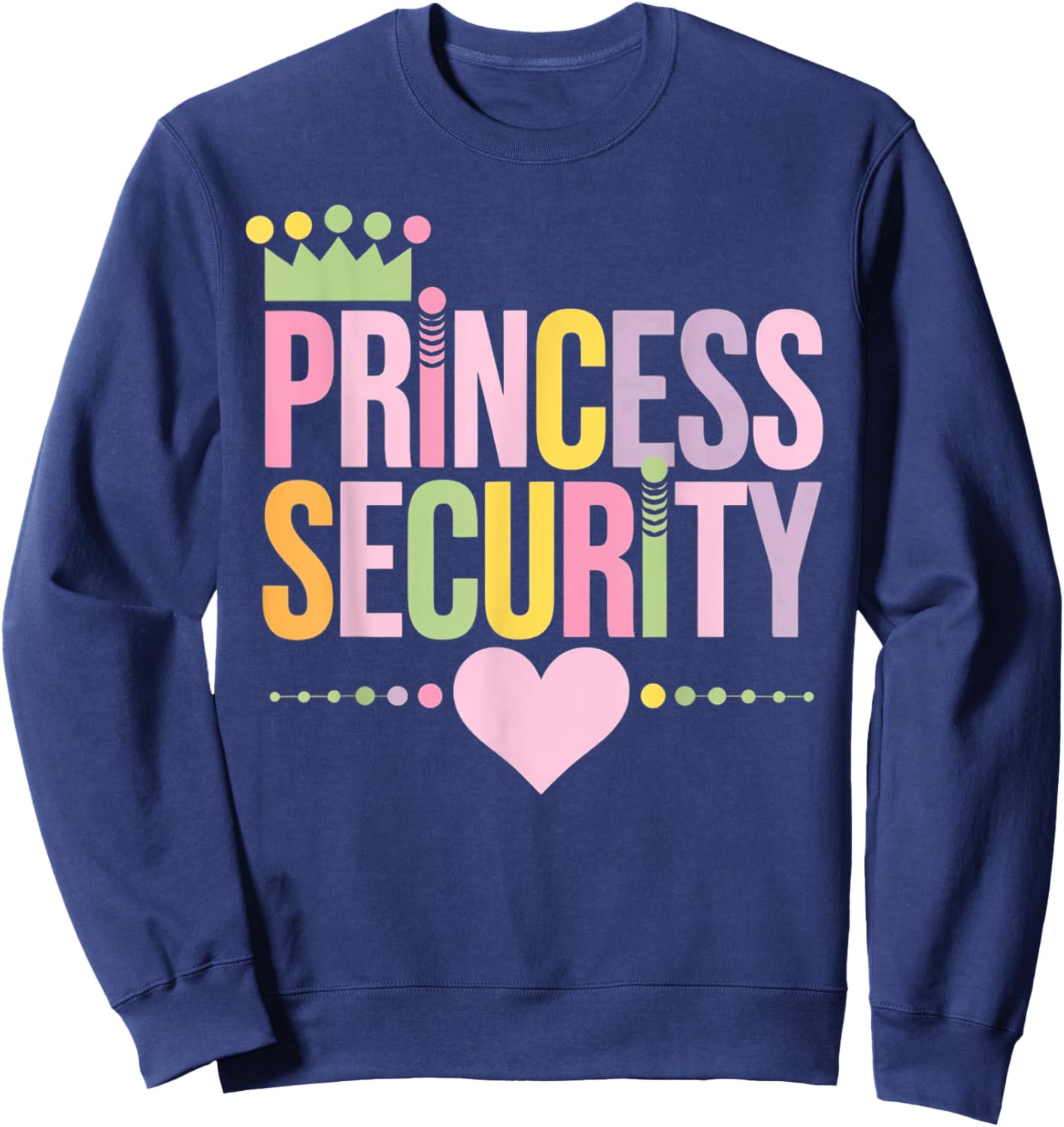 Princess Security Men Costume Chaperone Sweatshirt - Sweatshirt | Navy
