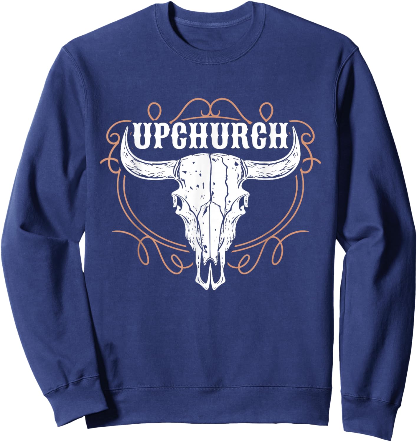 Customized Upchurch Family Last Name Pride Sweatshirt - Sweatshirt | Navy