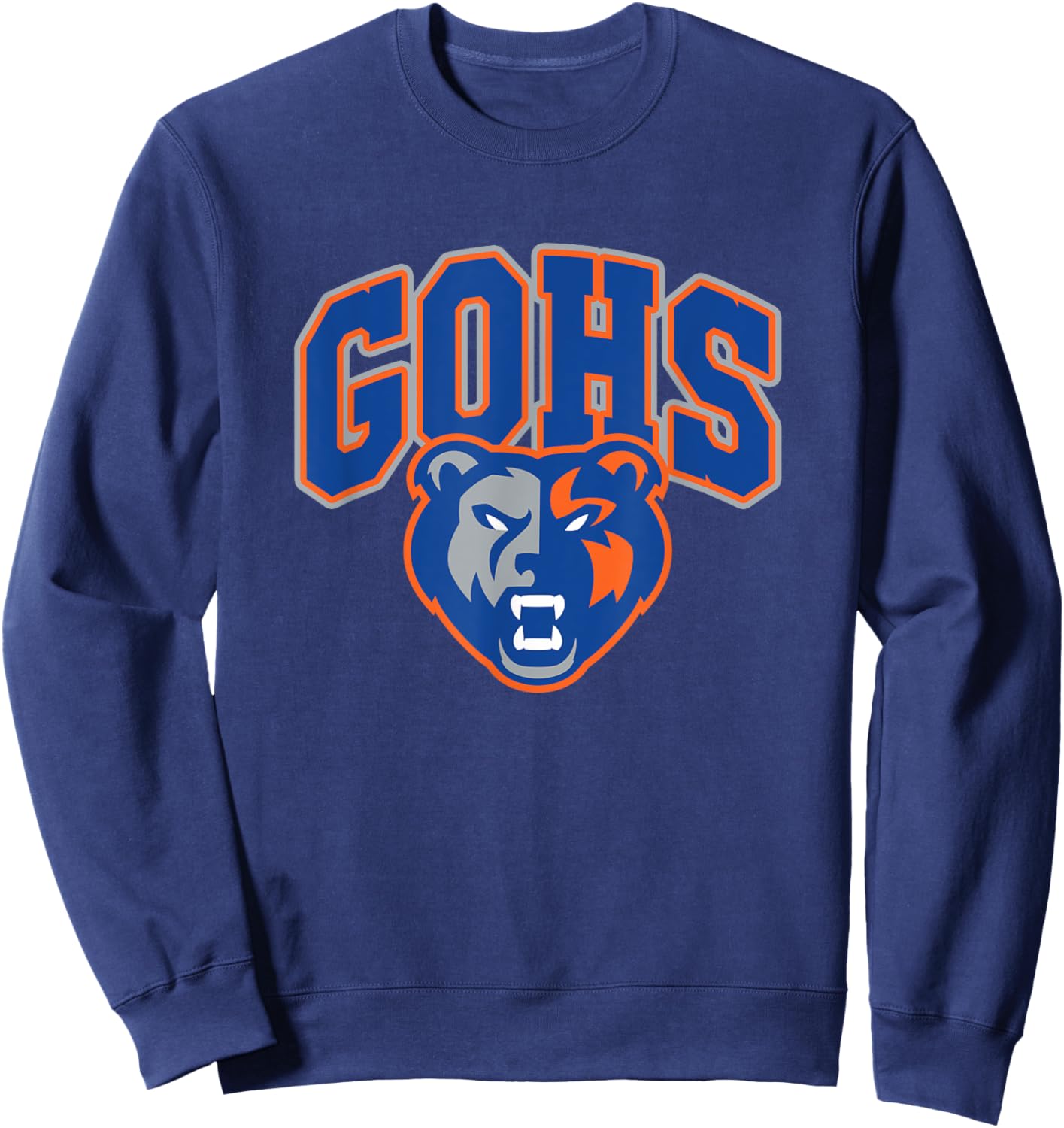 Grand Oaks High School Grizzlies Sweatshirt - Sweatshirt | Navy