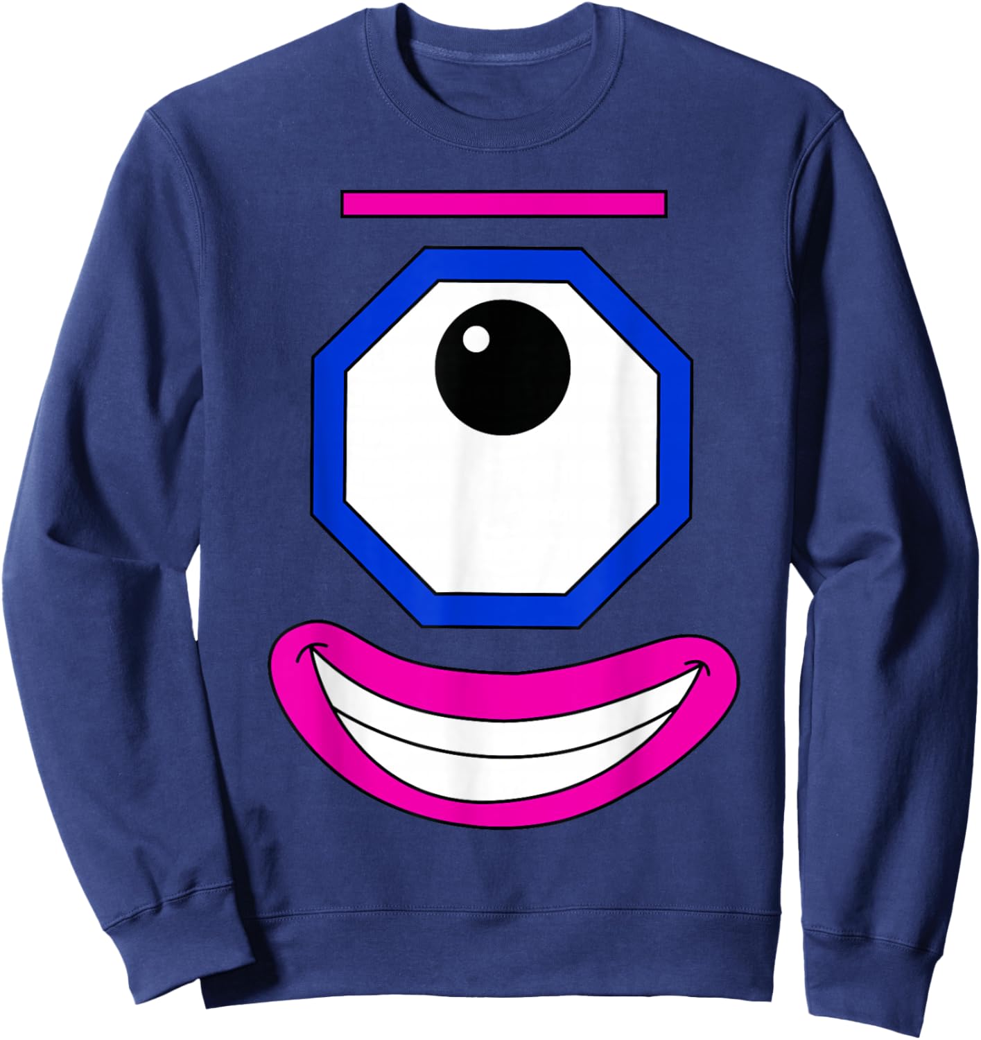 Number Halloween Costume Group Matching Sweatshirt - Sweatshirt | Navy