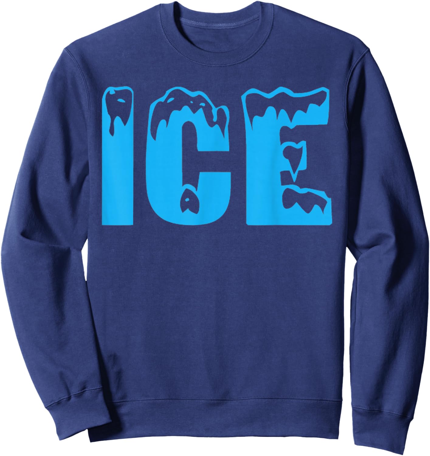 Funny Women Fire and Ice Costume Halloween Family Matching Sweatshirt - Sweatshirt | Navy