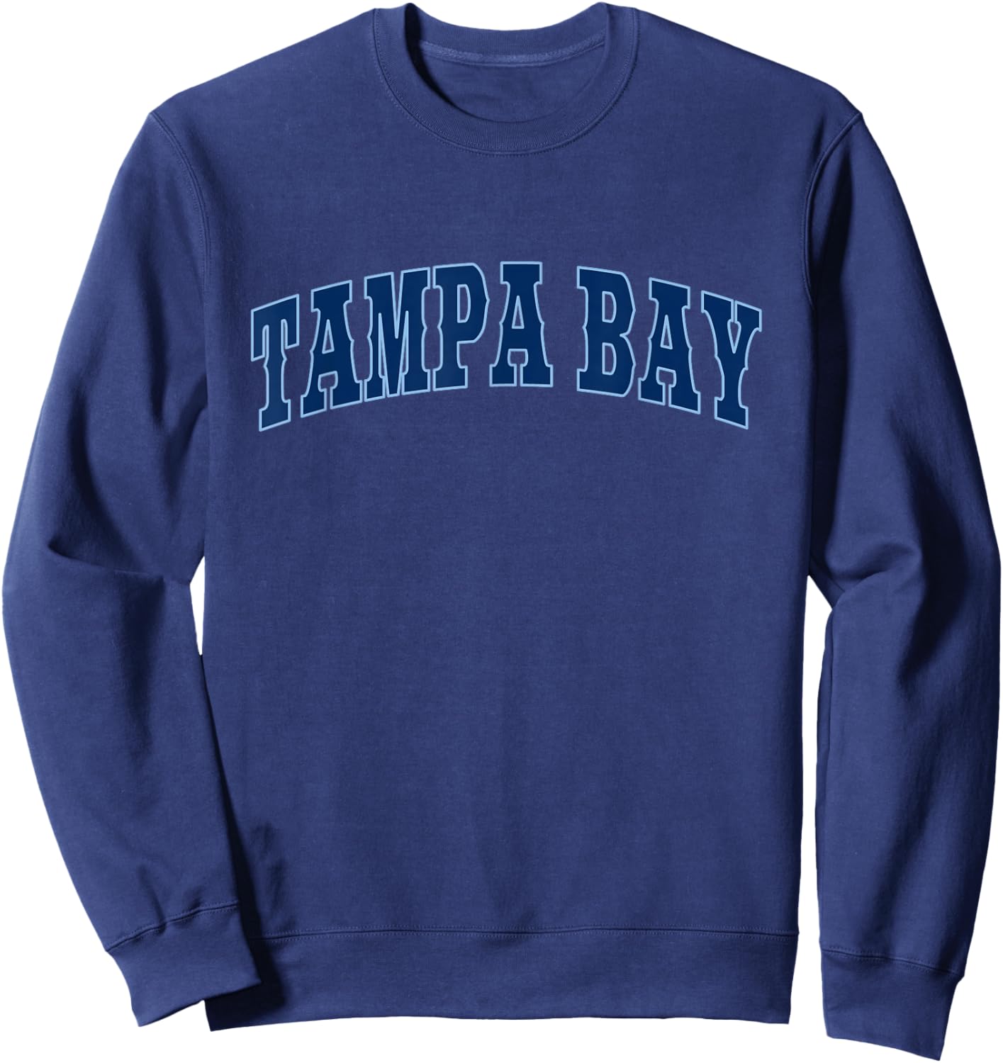 Tampa Bay - Throwback Design - Classic Sweatshirt - Sweatshirt | Navy