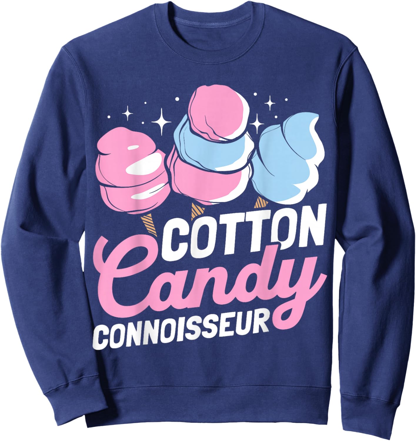 Cotton Candy CONNOISSEUR Cotton Candy Sweatshirt - Sweatshirt | Navy