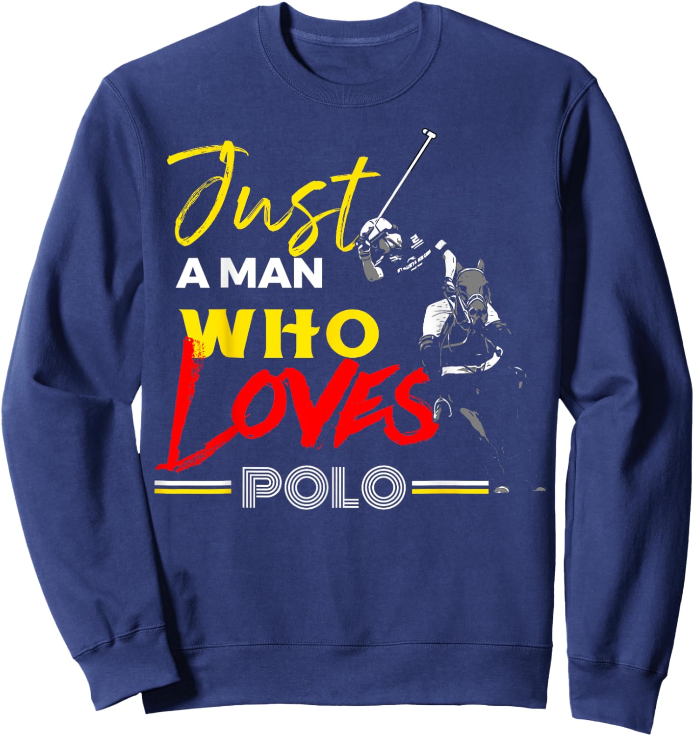 Sports Polo Sweatshirt - Sweatshirt | Navy