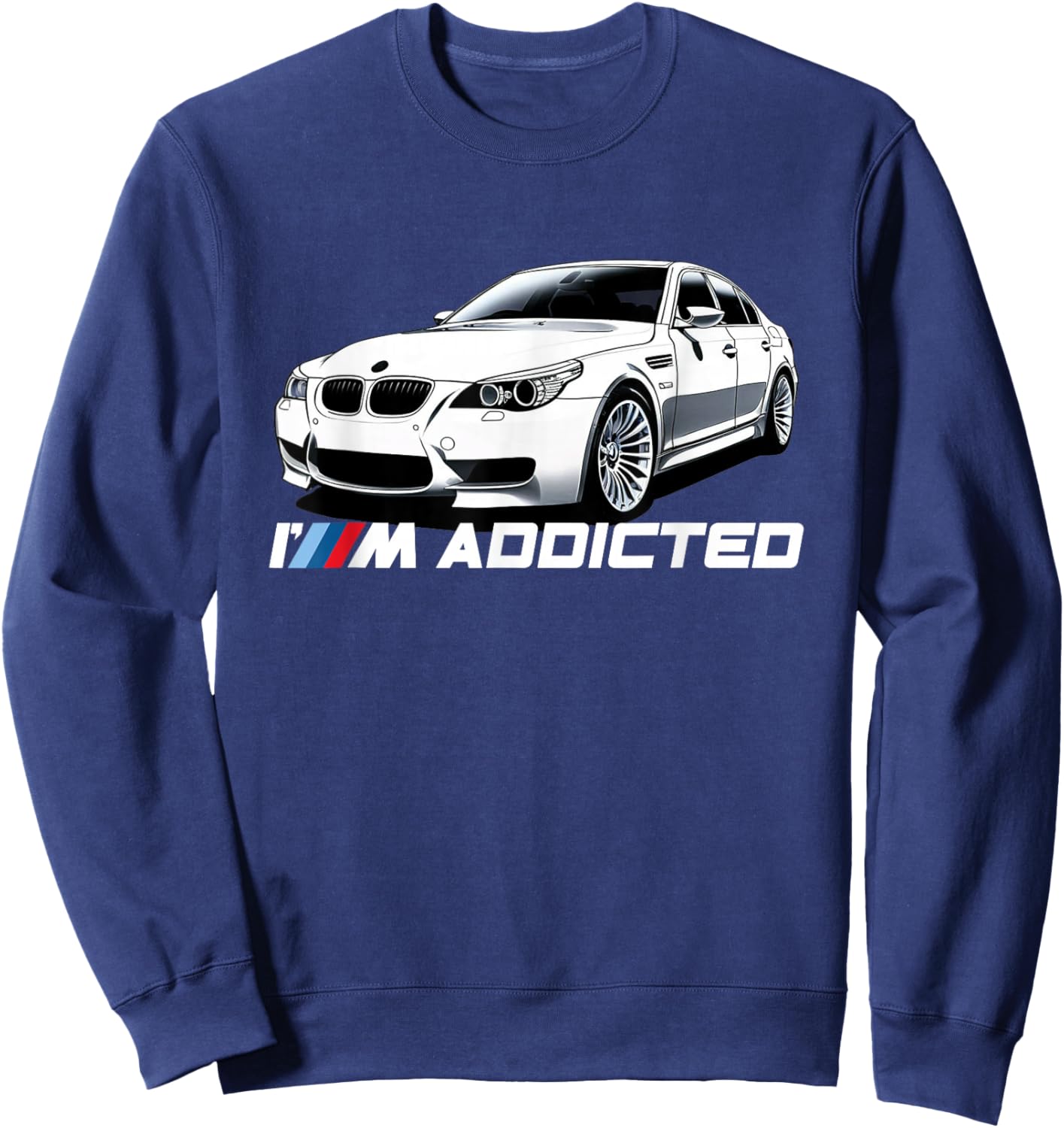 E60 5 series - M Addicted Angel Sweatshirt - Sweatshirt | Navy