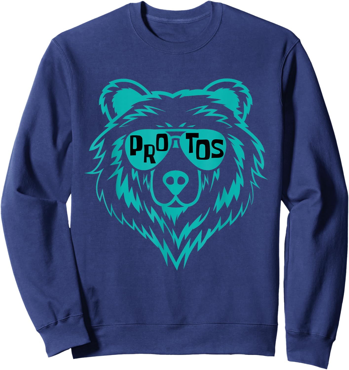 PROTOS House of Success, Cool & Funny School Spirit Sweatshirt - Sweatshirt | Navy