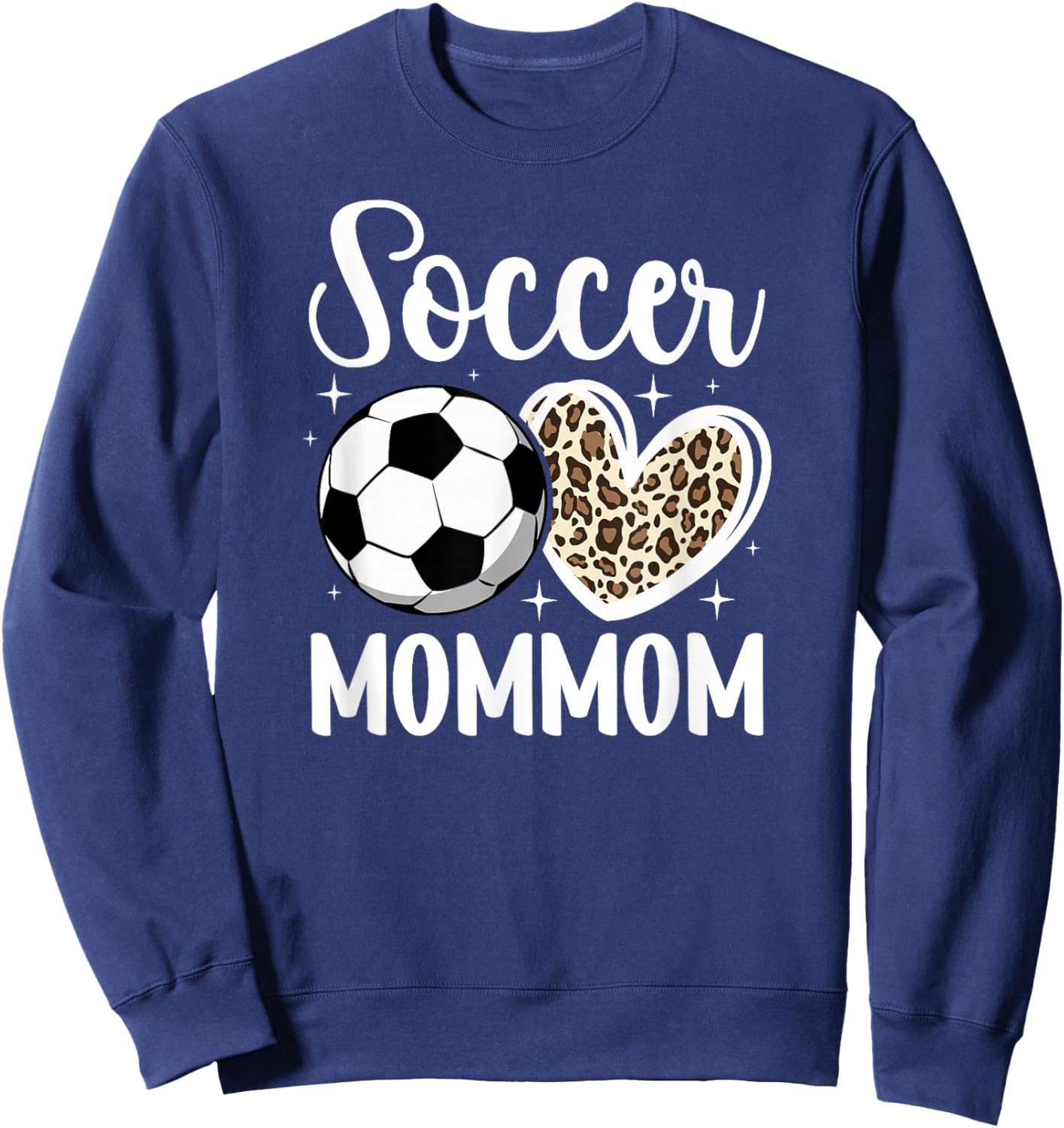 Soccer Mommom Grandma Mommom Of A Soccer Player Mommom Sweatshirt - Sweatshirt | Navy