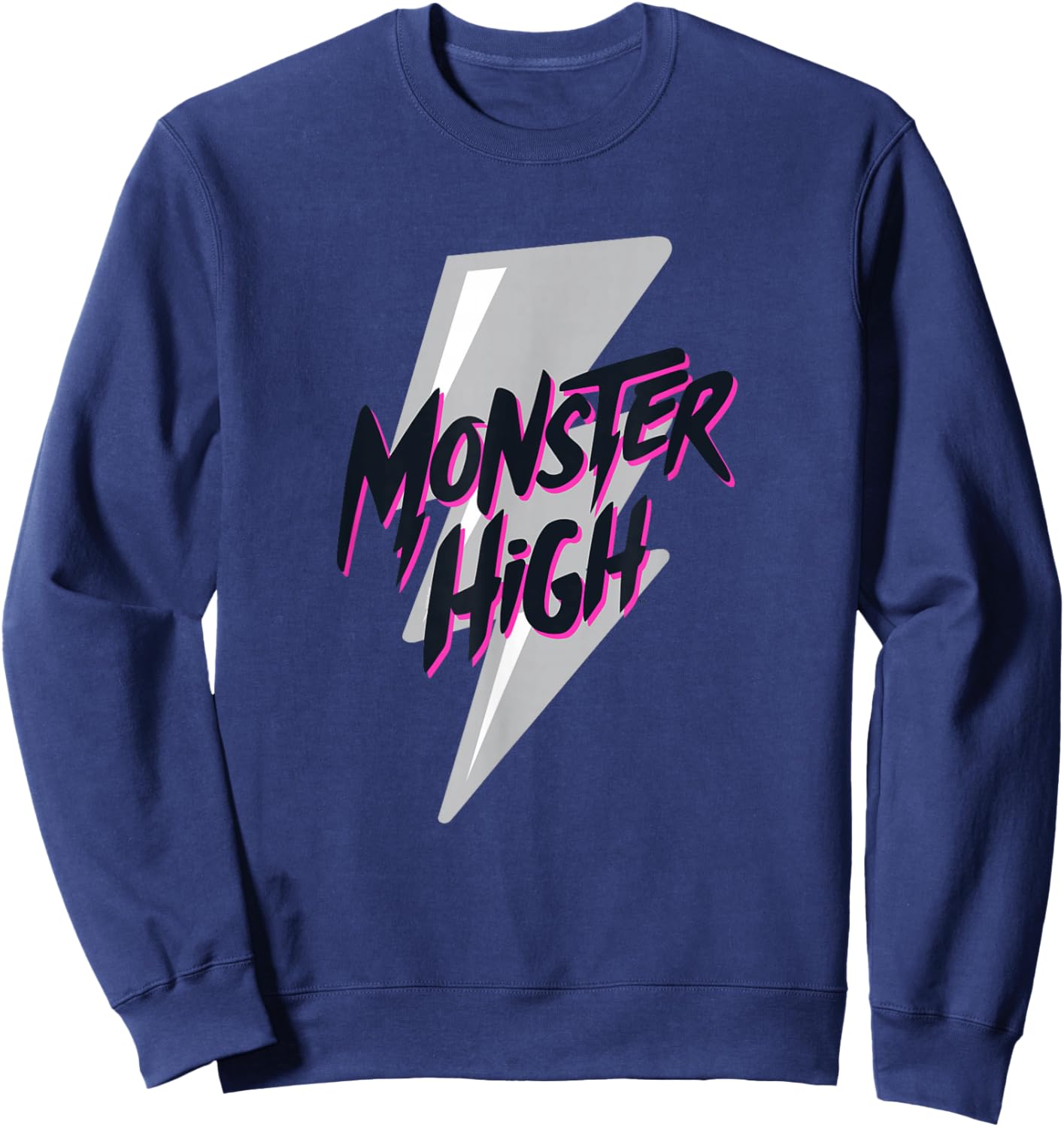 Monster High Alumni - Monster High Lightning Bolt Sweatshirt - Sweatshirt | Navy