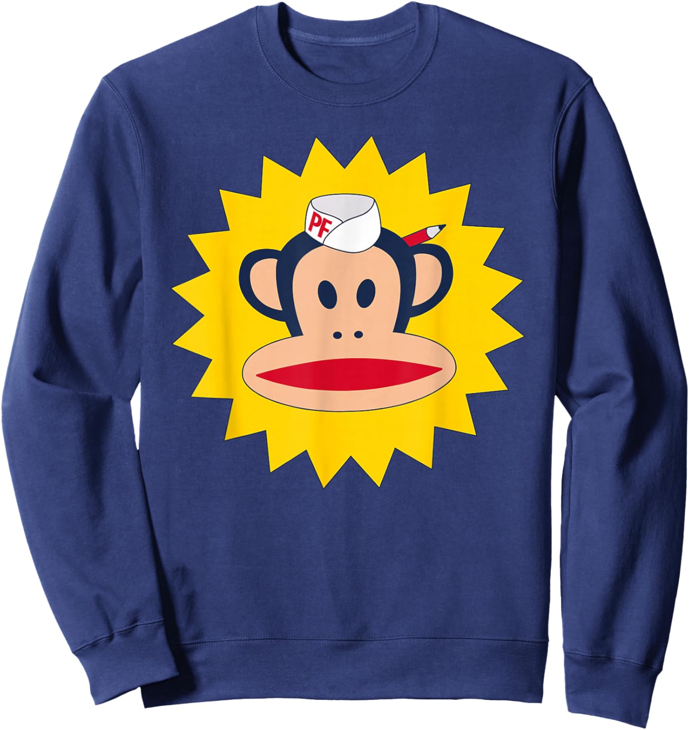 Paul Frank Diner Julius Monkey Waiter Sweatshirt - Sweatshirt | Navy