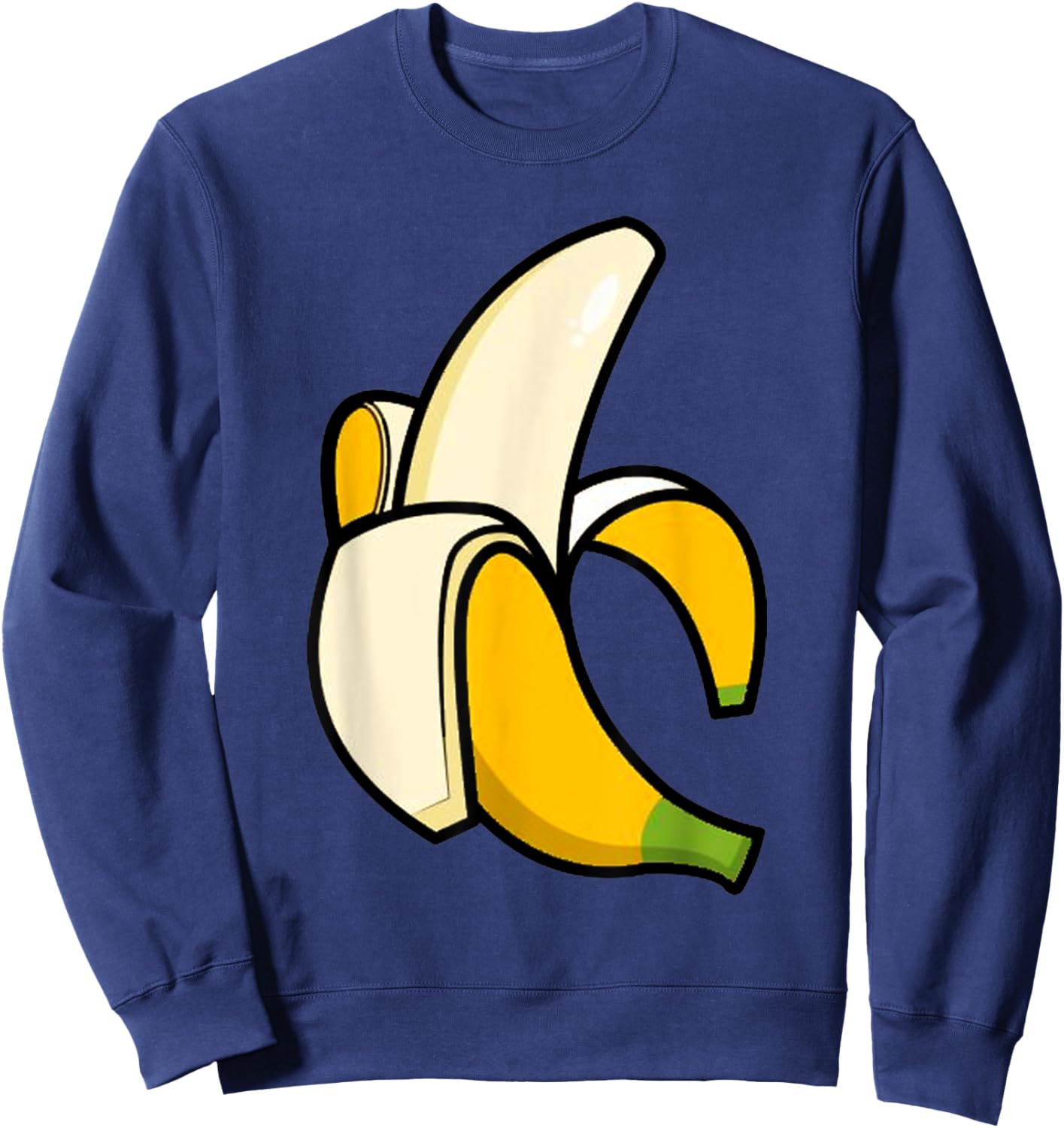 Banana Costume Funny Halloween I'm A Banana Sweatshirt - Sweatshirt | Navy