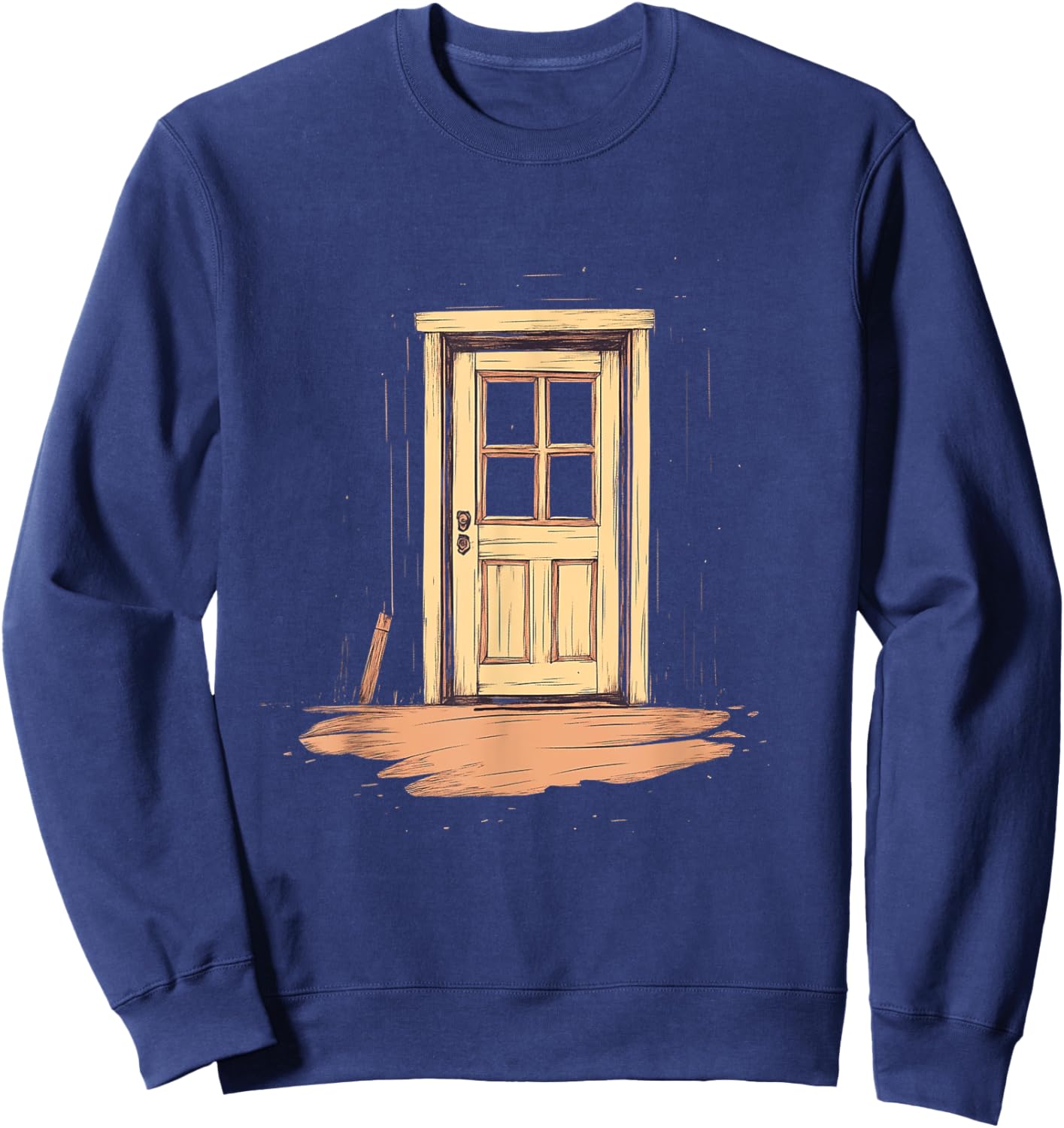 Vintage Door Artistic Adventure Sweatshirt - Sweatshirt | Navy