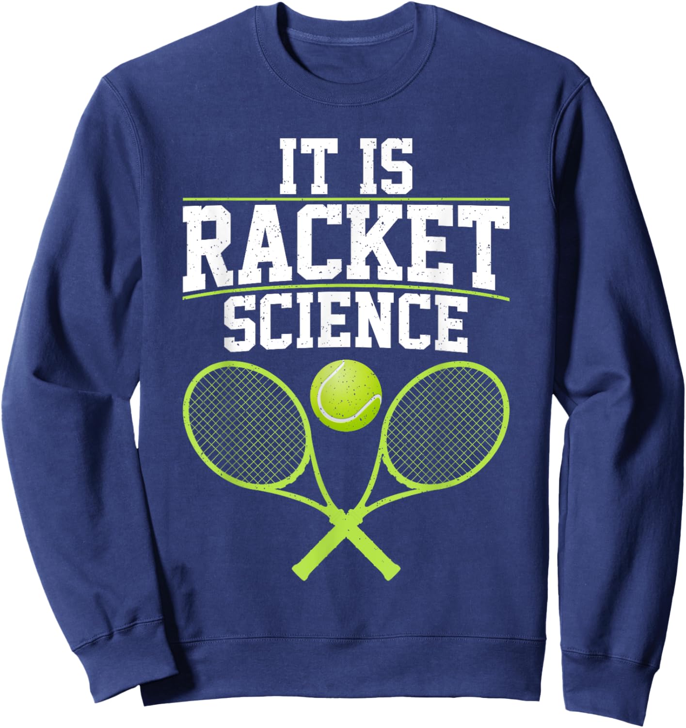 Cool Tennis Design Women Tennis Lover Tennis Player Sweatshirt - Sweatshirt | Navy