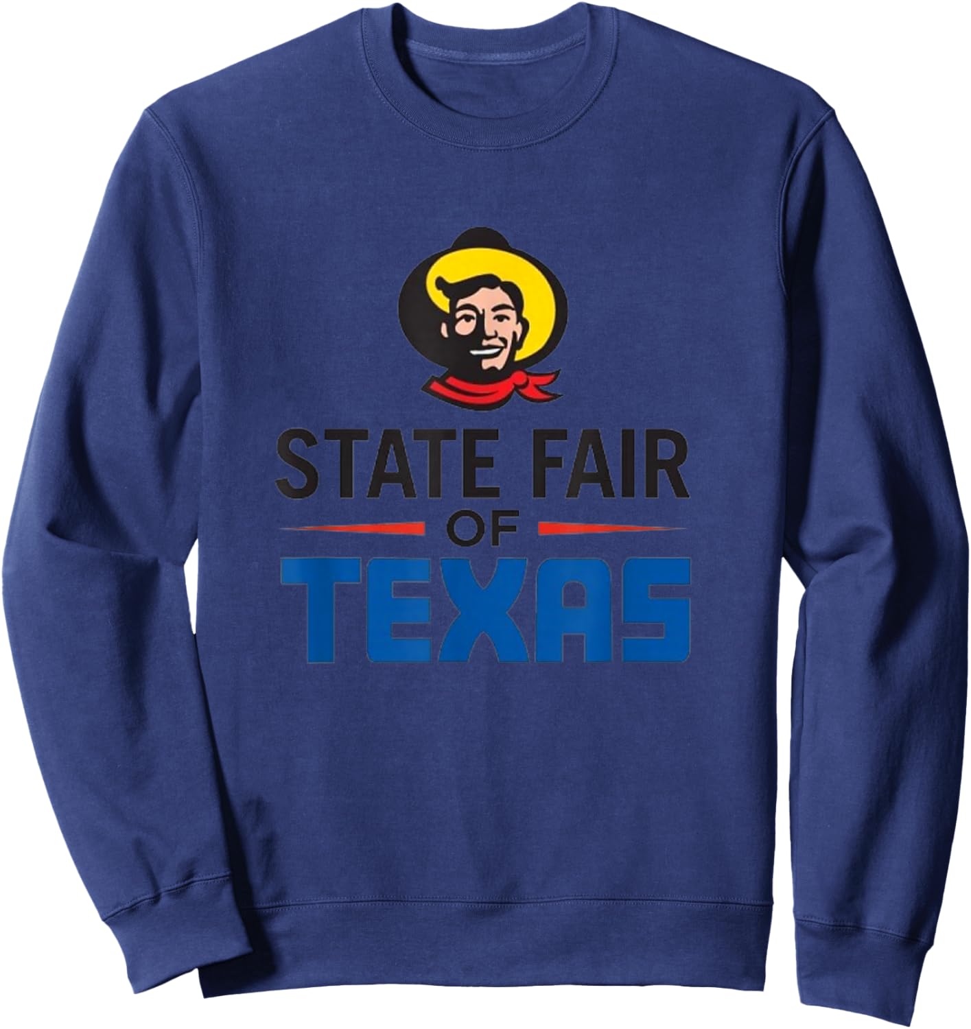 Howdy Folks State Fair Texas Sweatshirt - Sweatshirt | Navy