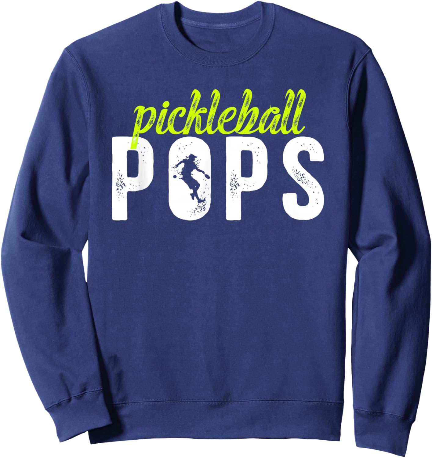 Pickleball Pops Pickleball Player Pops Sweatshirt - Sweatshirt | Navy