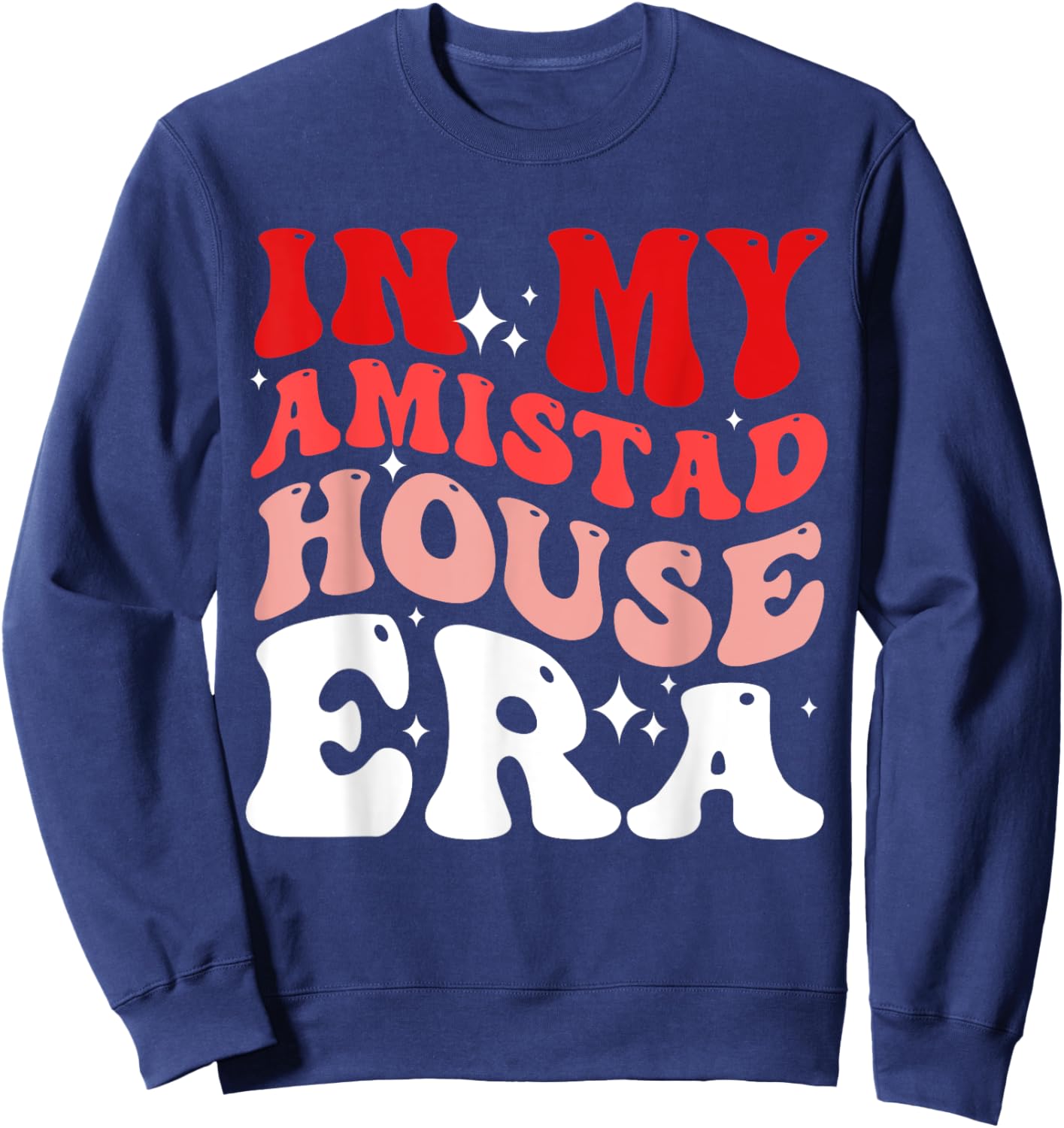 AMISTAD House of Friendship Era RCA Friendship School Sit Sweatshirt - Sweatshirt | Navy