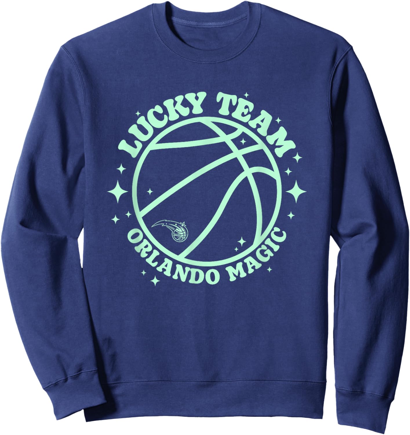 NBA Orlando Magic Lucky Basketball Team Sweatshirt - Sweatshirt | Navy