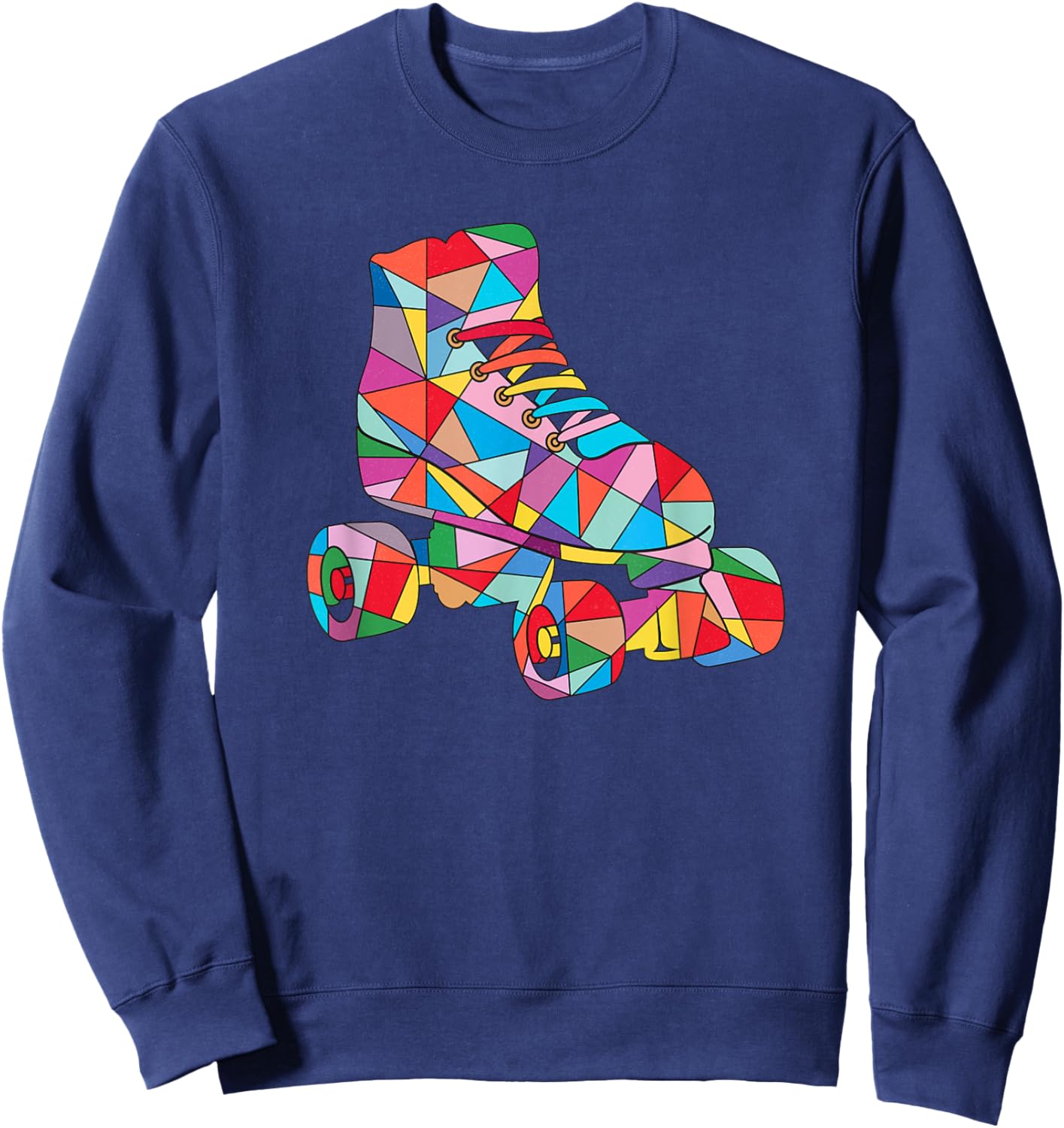 Roller Skater Rollerskate Kids Women Roller Skating Girls Sweatshirt - Sweatshirt | Navy