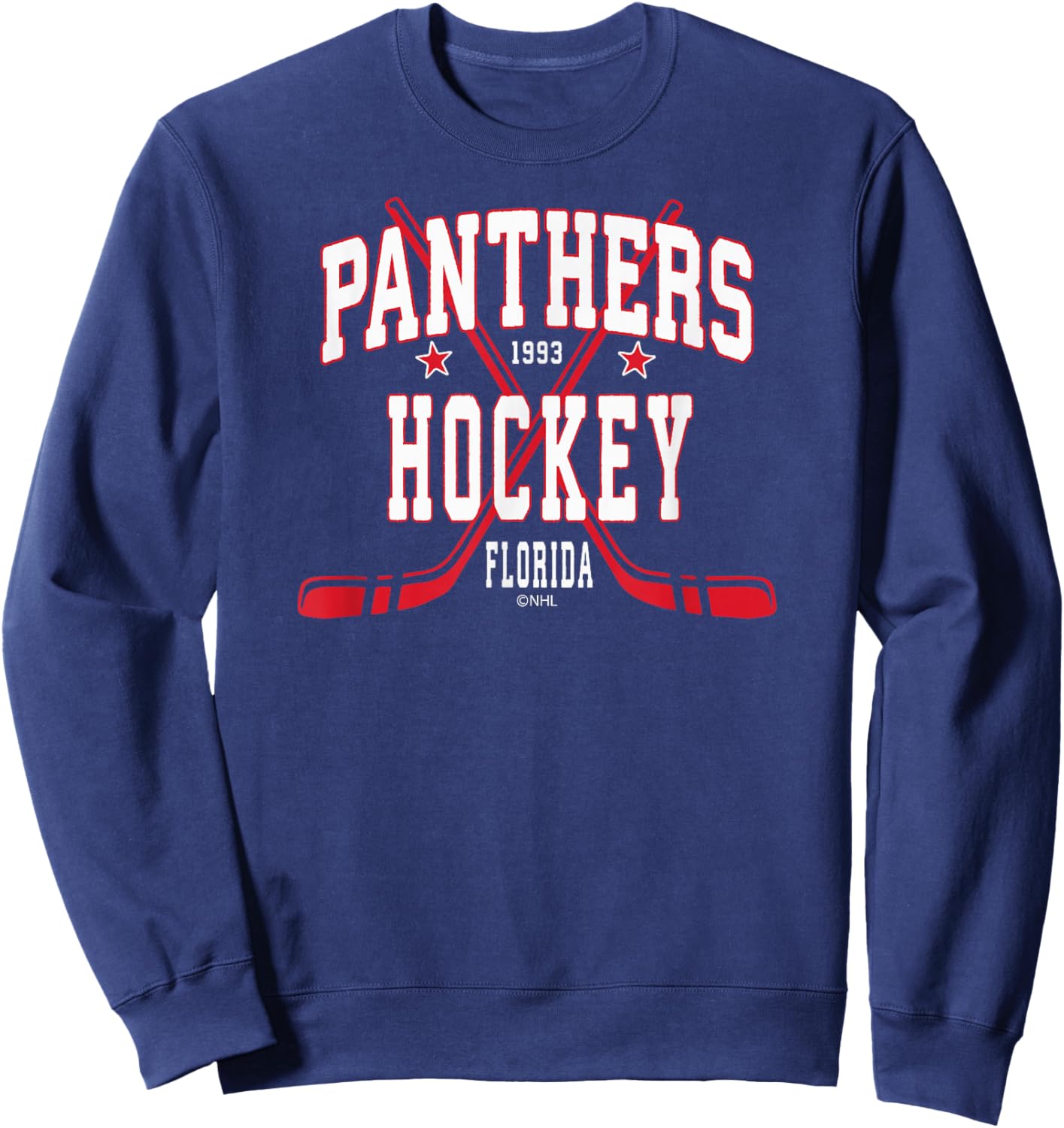 Florida Panthers Stars Officially Licensed Sweatshirt - Sweatshirt | Navy