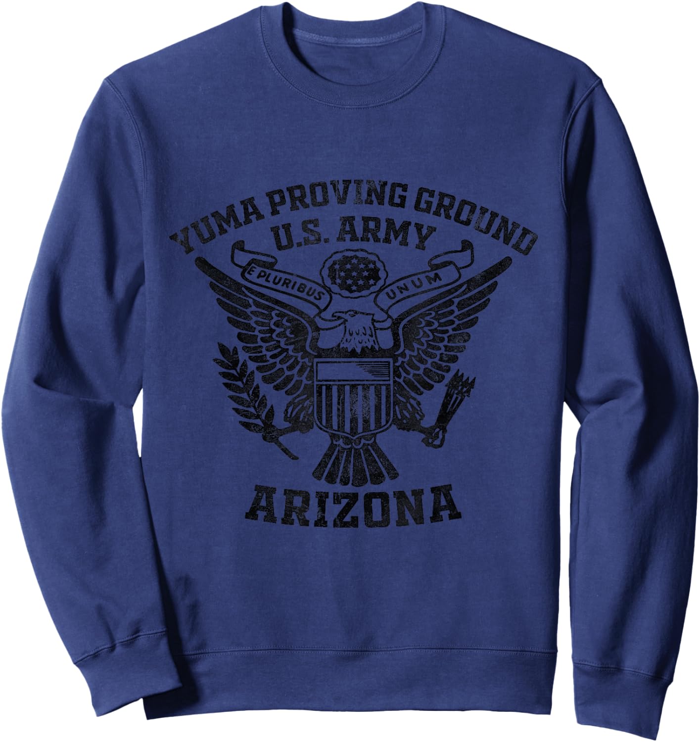 Yuma Proving Ground US Military Base Arizona Vintage Gifts Sweatshirt - Sweatshirt | Navy