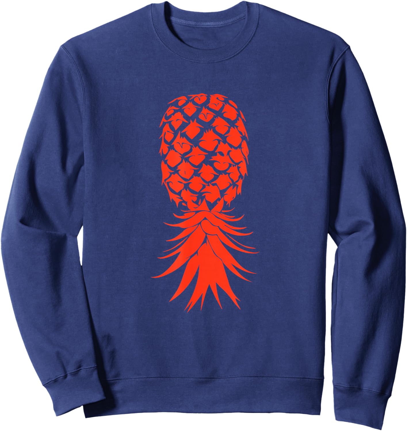 Pineapple Upside Down Sweatshirt - Sweatshirt | Navy