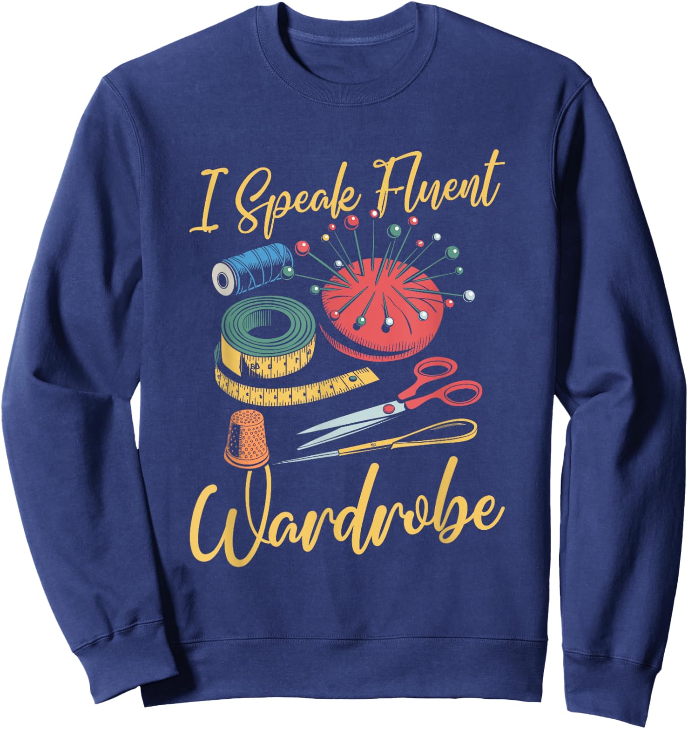 Theatrical Costumes Fashion Stylist Design Costume Designer Sweatshirt - Sweatshirt | Navy