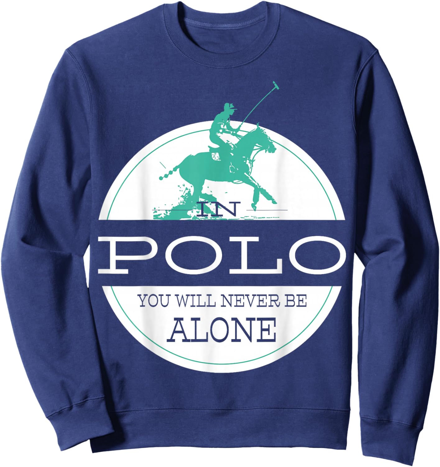 Sports Polo Sweatshirt - Sweatshirt | Navy