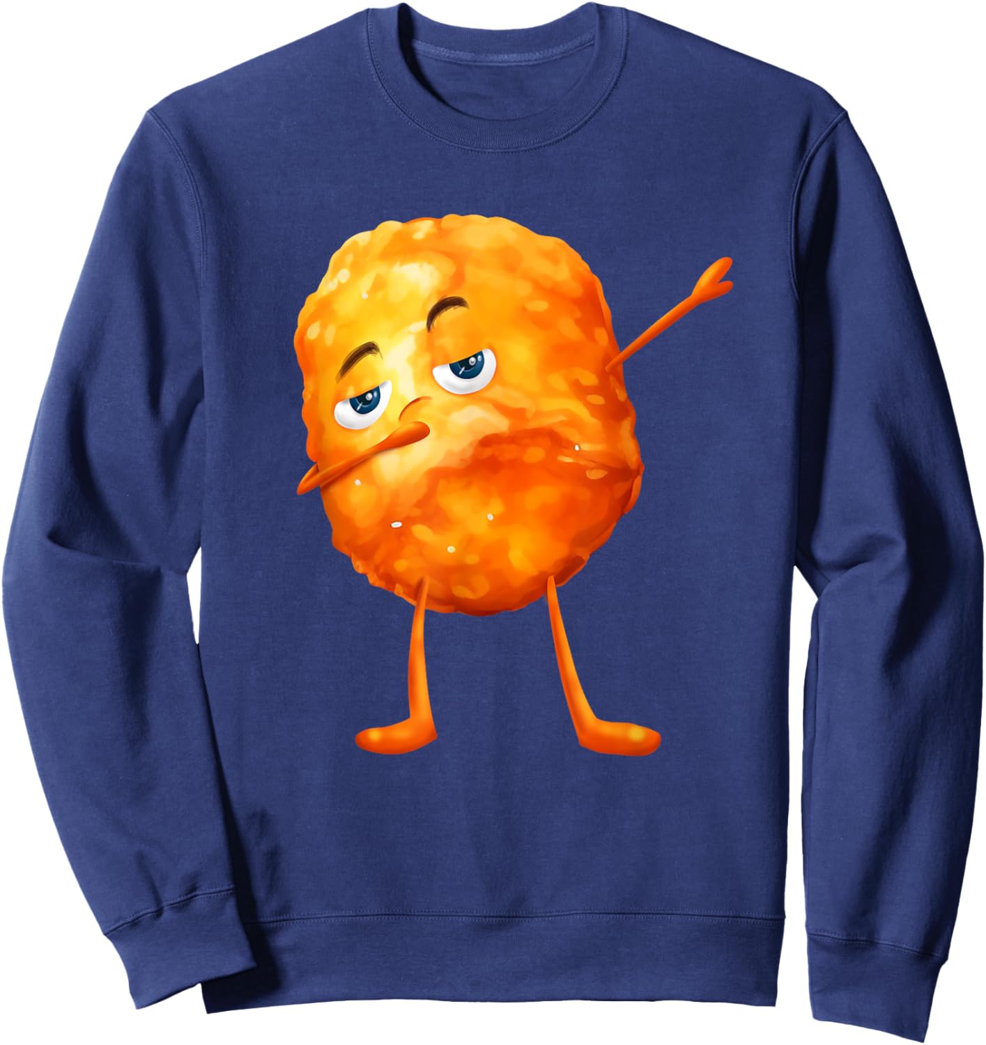 Cool Tater Tot Design Women Kids Tater Tot Lovers Sweatshirt - Sweatshirt | Navy