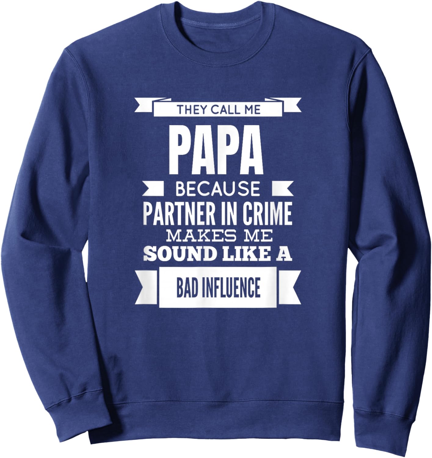 They Call Me Papa Special Grandpa Sweatshirt - Sweatshirt | Navy