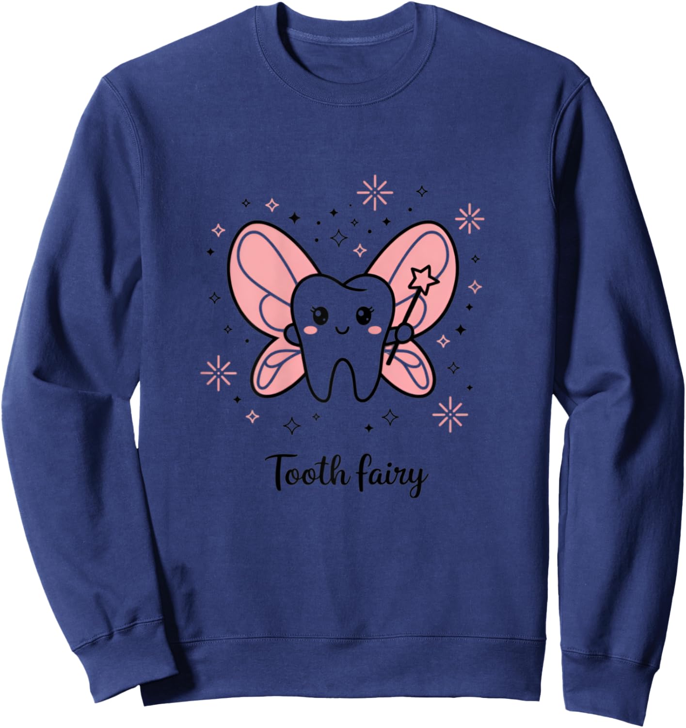 Tooth Fairy Halloween Costume sweet tooth Sweatshirt - Sweatshirt | Navy