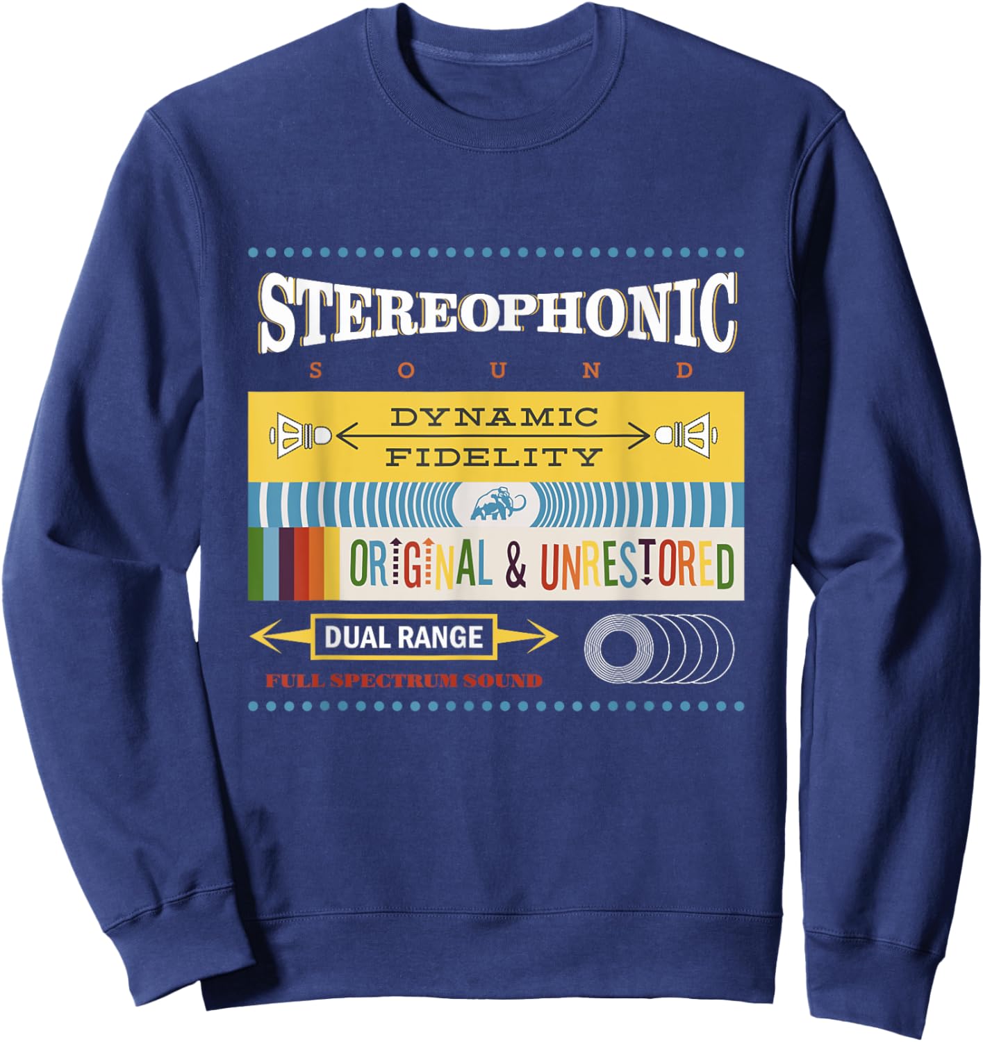 Stereophonic Sound Sweatshirt - Sweatshirt | Navy