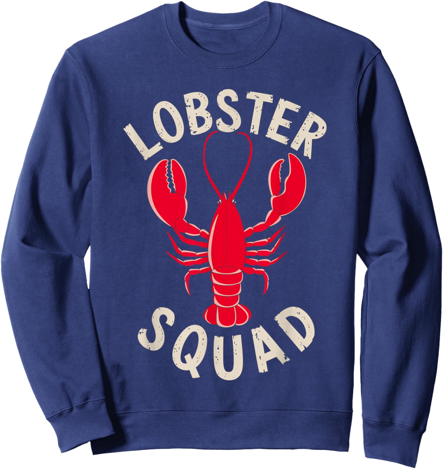 Lobster Squad Festival Party Sweatshirt - Sweatshirt | Navy
