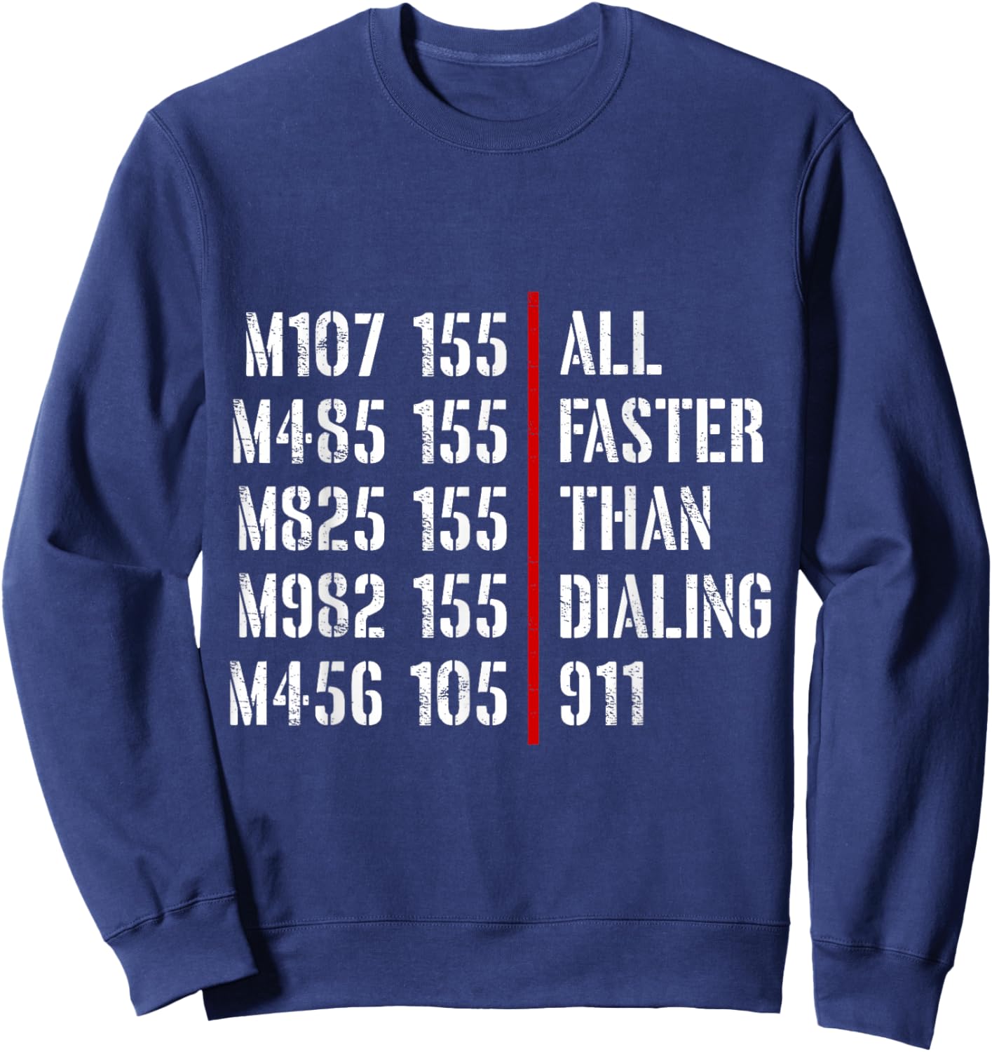 Field artillery officer Sweatshirt - Sweatshirt | Navy