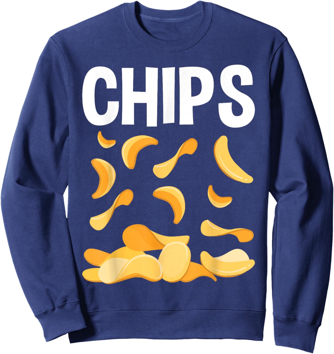 Game Day Potato Chips Sweatshirt - Sweatshirt | Navy