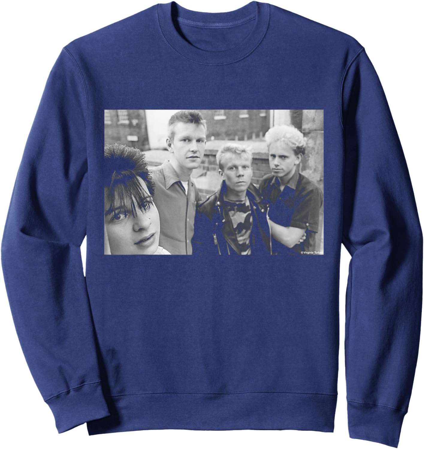 Depeche Mode '81 Photoshoot By Virgina Turbett Sweatshirt - Sweatshirt | Navy