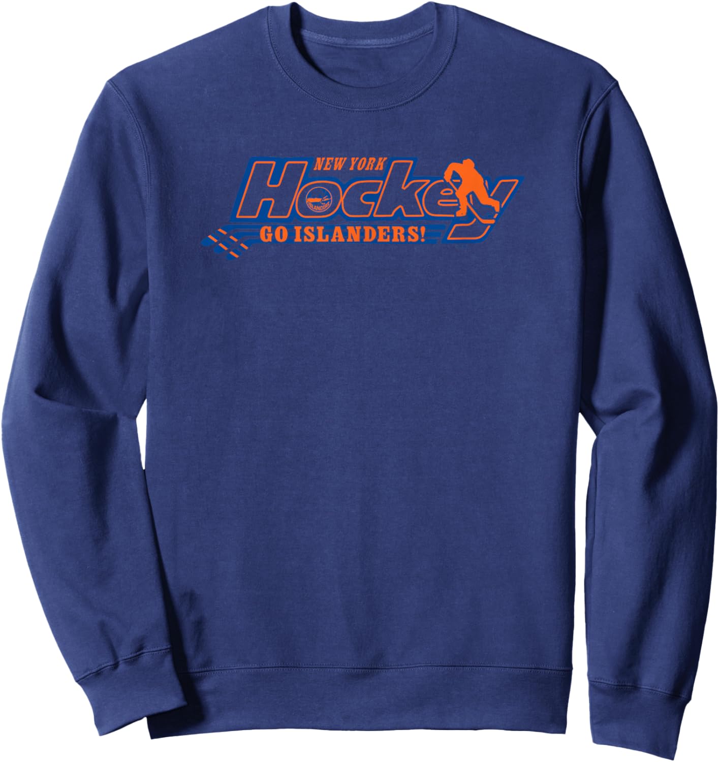 New York Islanders Hockey White Officially Licensed Sweatshirt - Sweatshirt | Navy