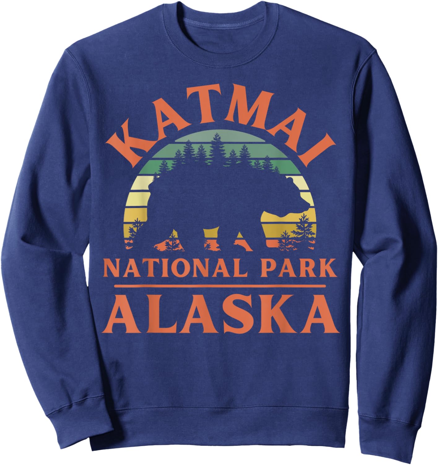 Katmai National Park Sweatshirt - Sweatshirt | Navy