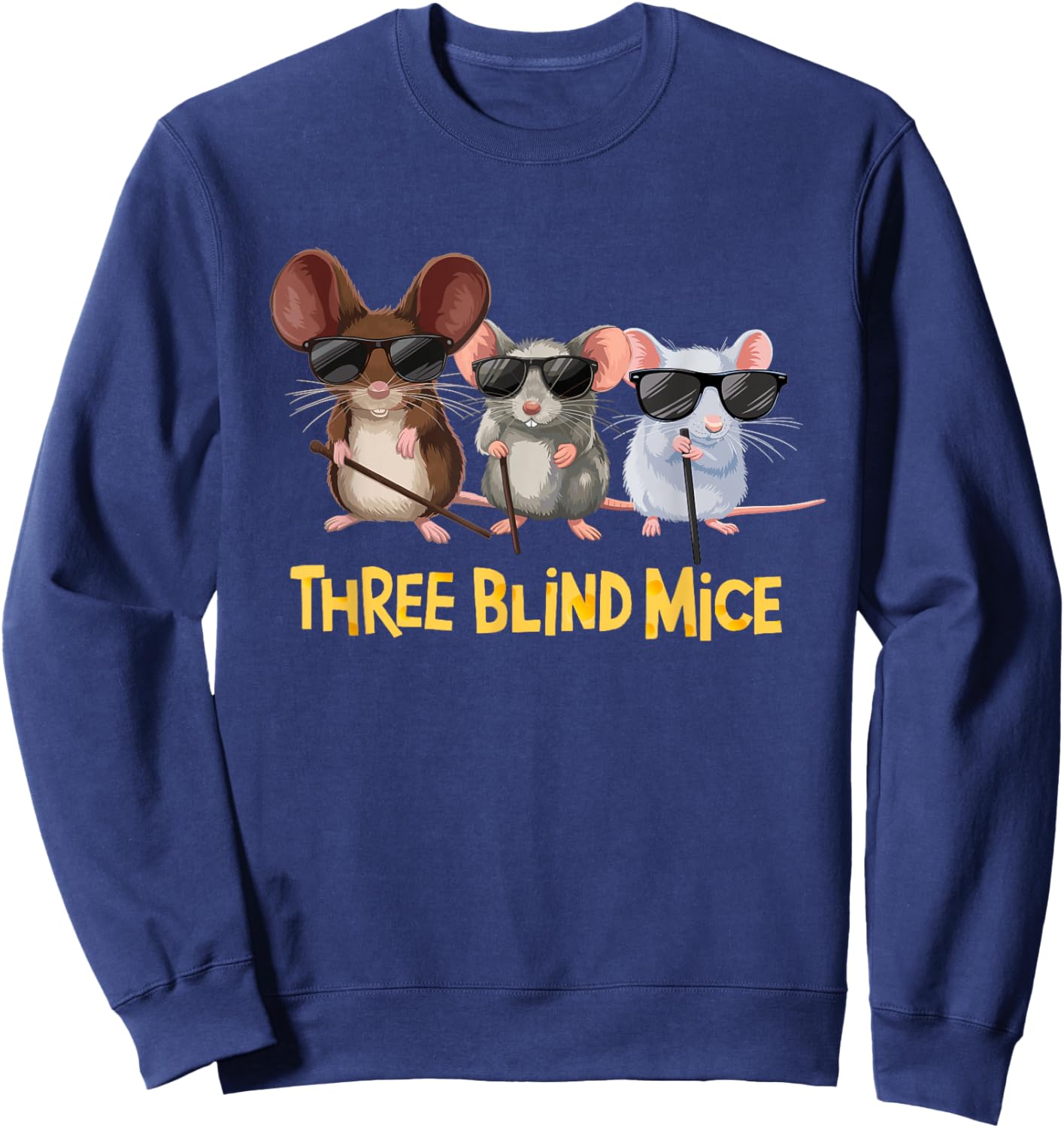 Three Blind Mice Costume Sweatshirt - Sweatshirt | Navy