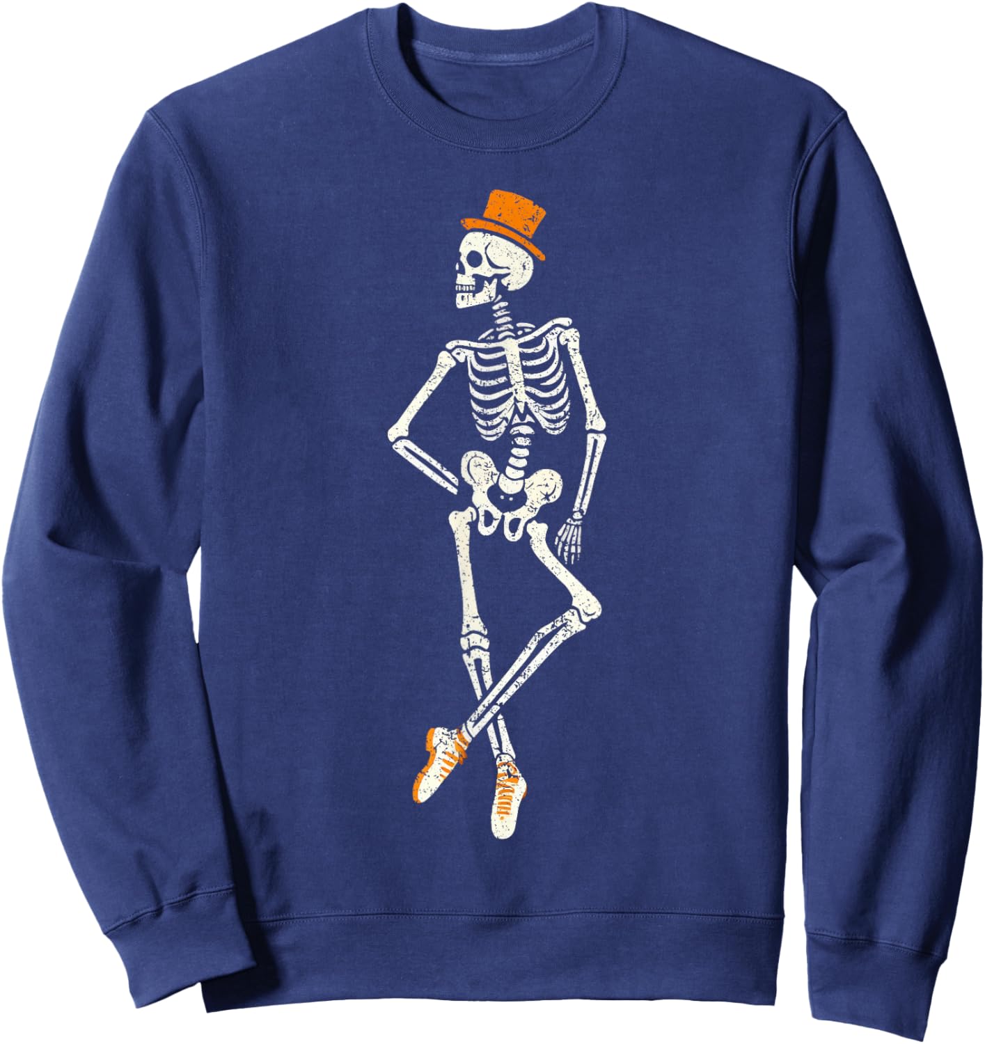 Halloween Skeleton Tap Dance - Ballet Dance teacher Sweatshirt - Sweatshirt | Navy