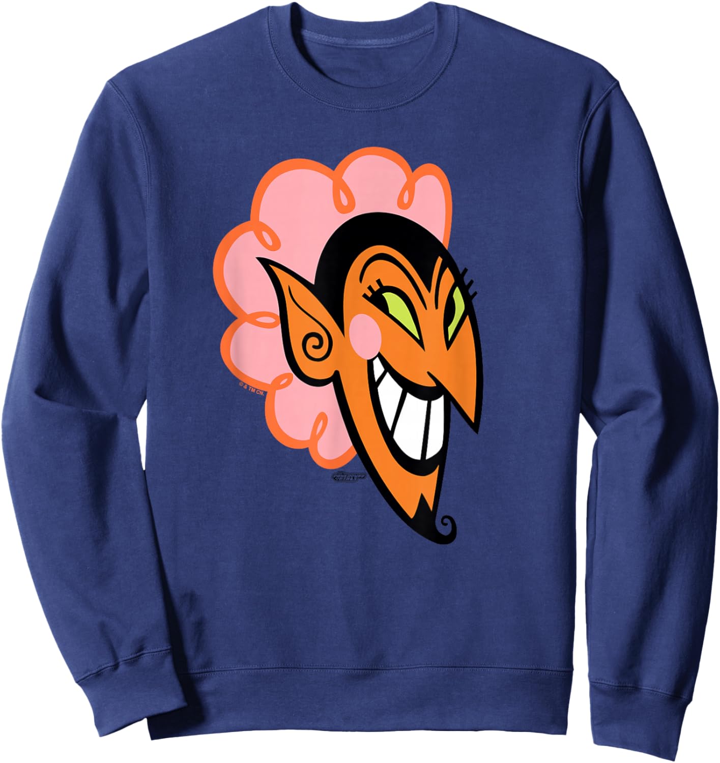 The Powerpuff Girls Him Devil Face Sweatshirt - Sweatshirt | Navy