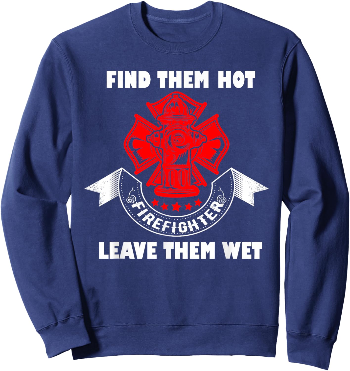 Funny design Sweatshirt - Sweatshirt | Navy