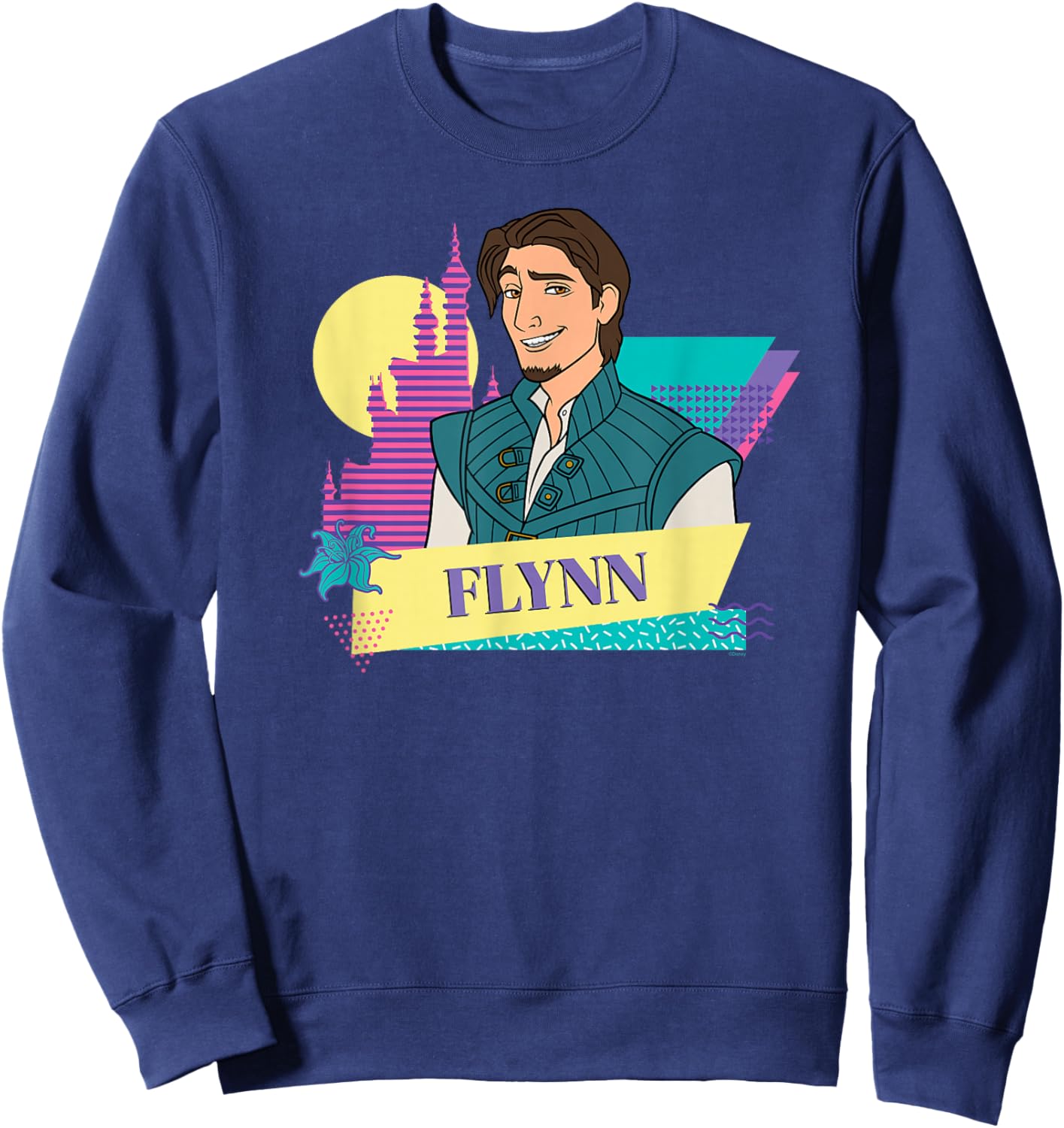 Disney Tangled Retro Couples Matching Flynn Rider Sweatshirt - Sweatshirt | Navy